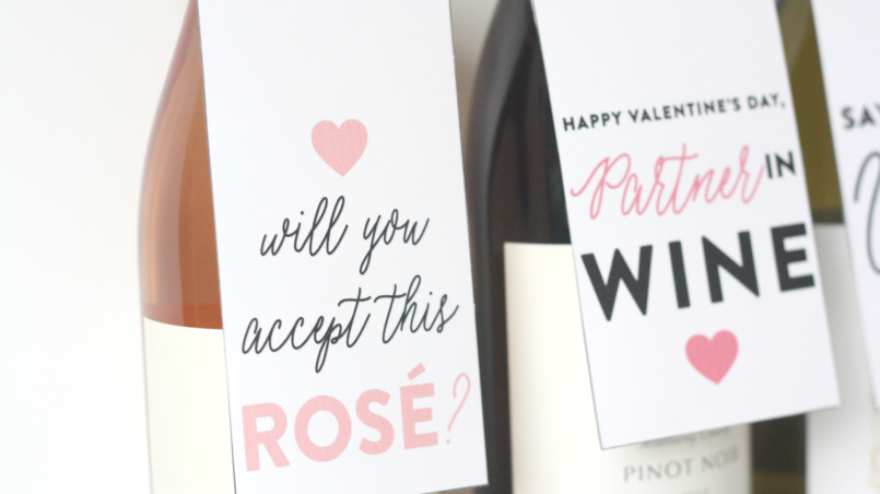 will you accept this rose gift tag